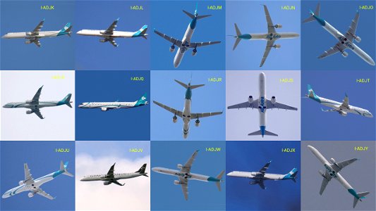Air Dolomiti - Embraer E195LR, the complete fleet