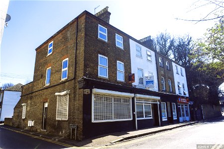 ST MARY CRAY FORMER SHOPS BY VIADUCT