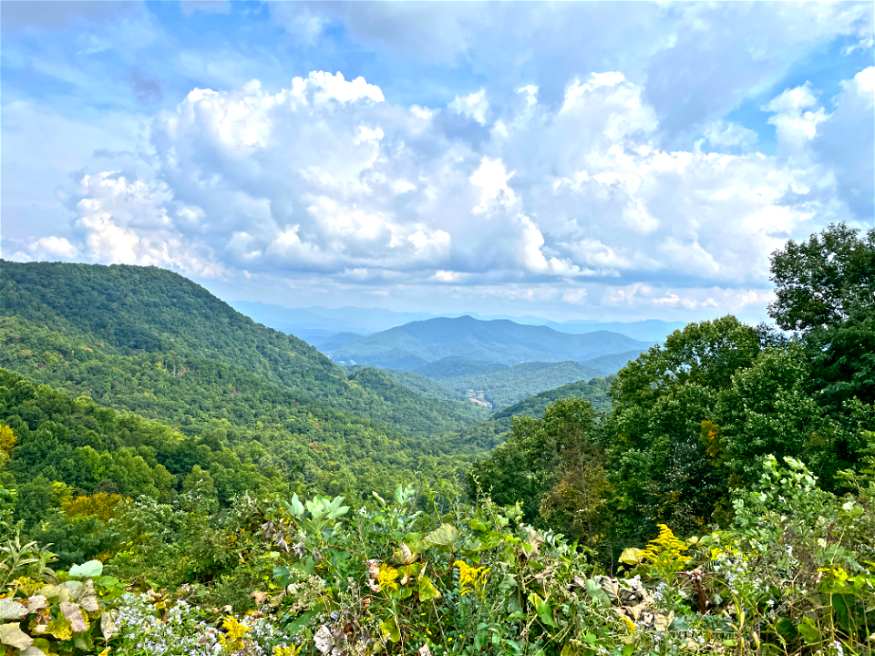 Day 275 - Mountain Views. Nantahala National Forest near Frankin, NC. photo