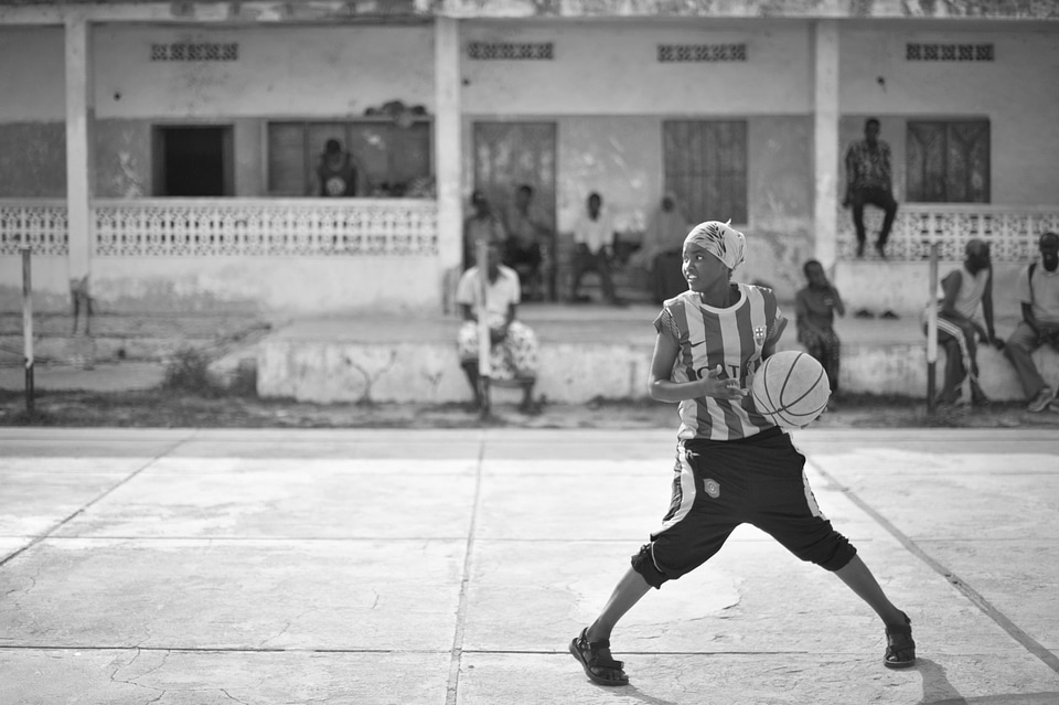 People woman sports equipment