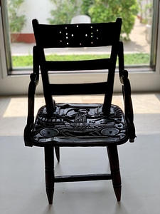 Artwork craft chair photo