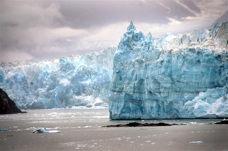 The Hubbard Glacier. Alaska.