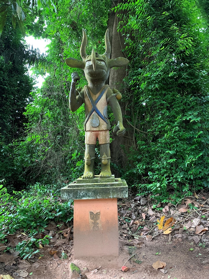 Sacred place statue monument
