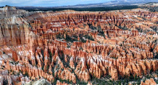 Bryce Canyon overview. Utah.. photo