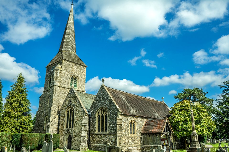 SAINT NICHOLAS CHURCH CHISLEHURST KENT