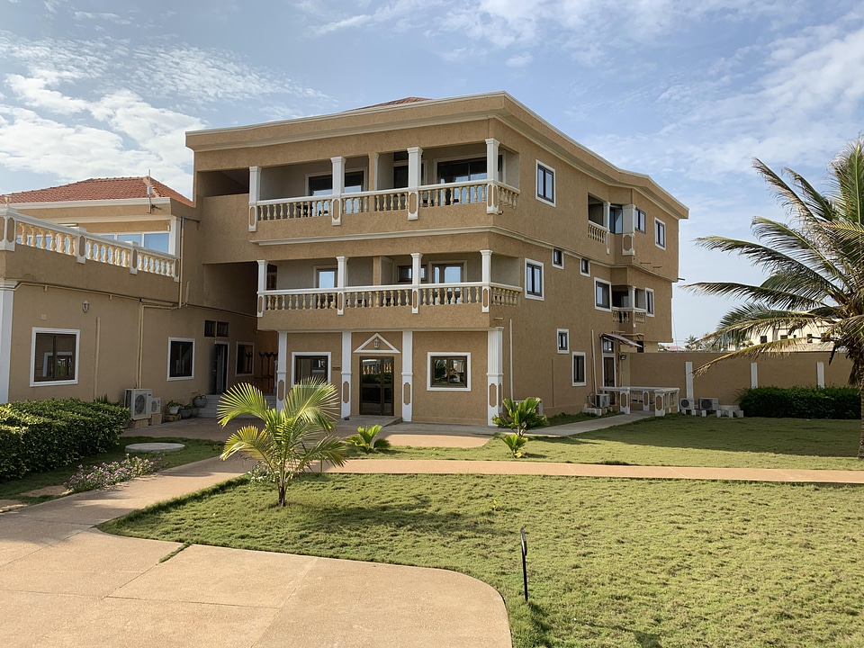 House modern building construction