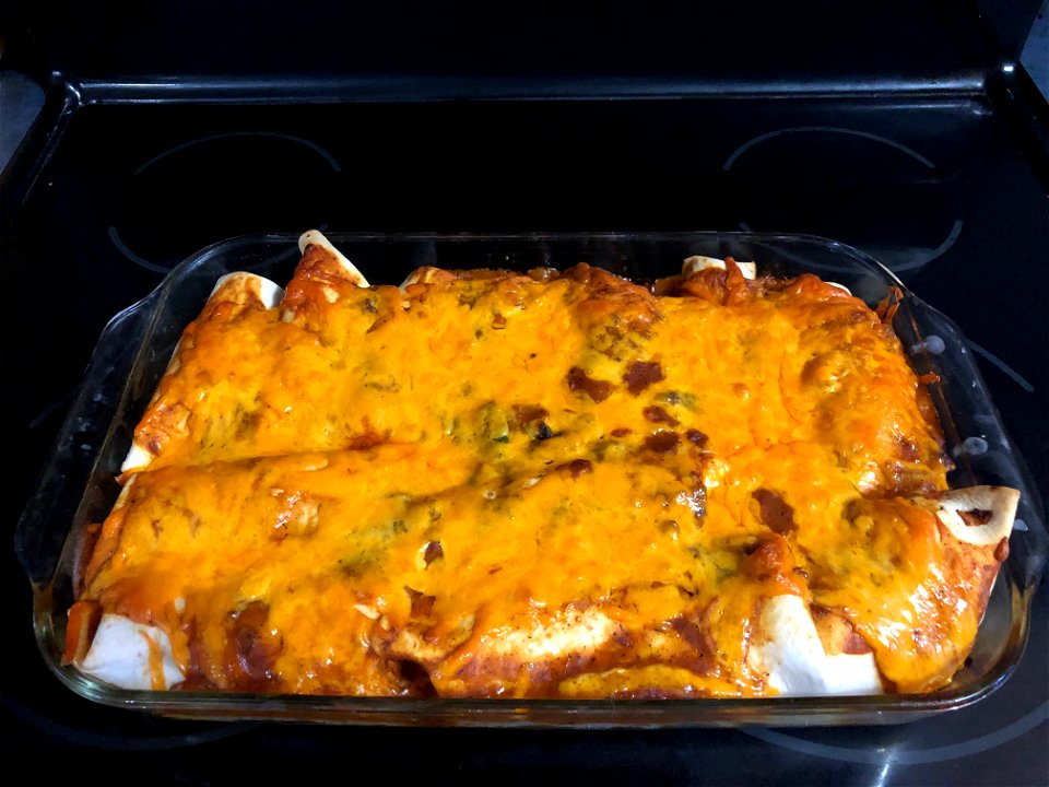 Home Made Baked Enchiladas