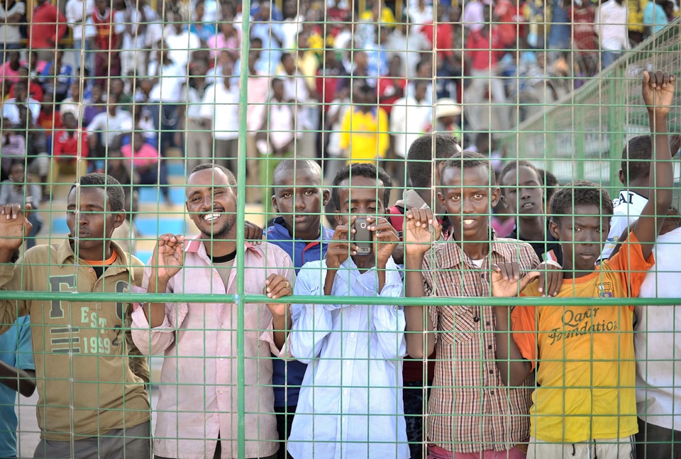 Stadium people fans