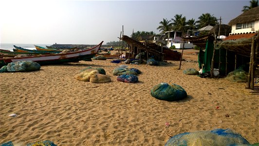 Serenity beach. Pondichery