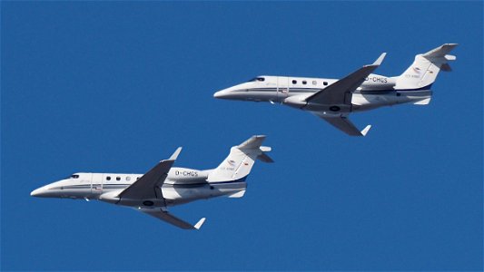 Embraer 505 Phenom 300 D-CHGS Fly Home from Baden-Baden (3200 ft.)