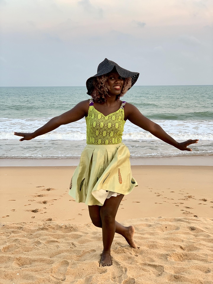People woman dance
