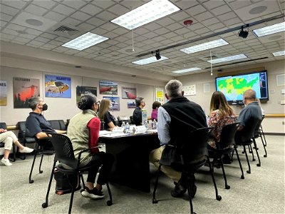 DOI Sec Haaland visiting NIFC 2022 photo