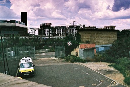 Old entrance to Stratford station