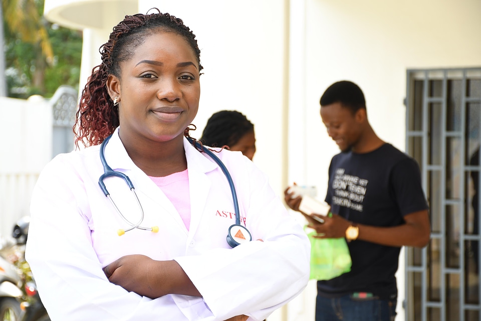 People woman doctor