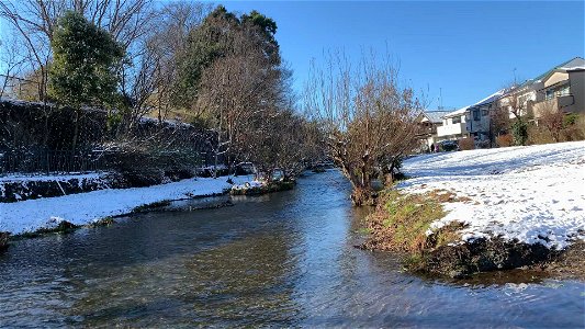 Ochiai River in Minamisawa, Higashikurume-shi