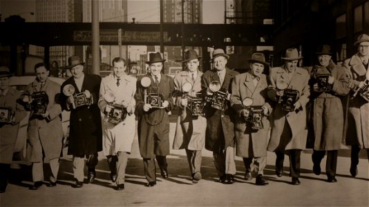Chicago Sun Times Photographers, Wacker Drive in 1956