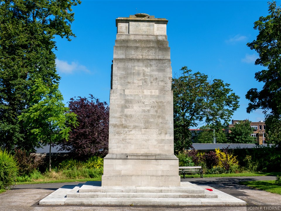 The Queen's Own Royal West Kent Regiment Cenotaph Maidstone