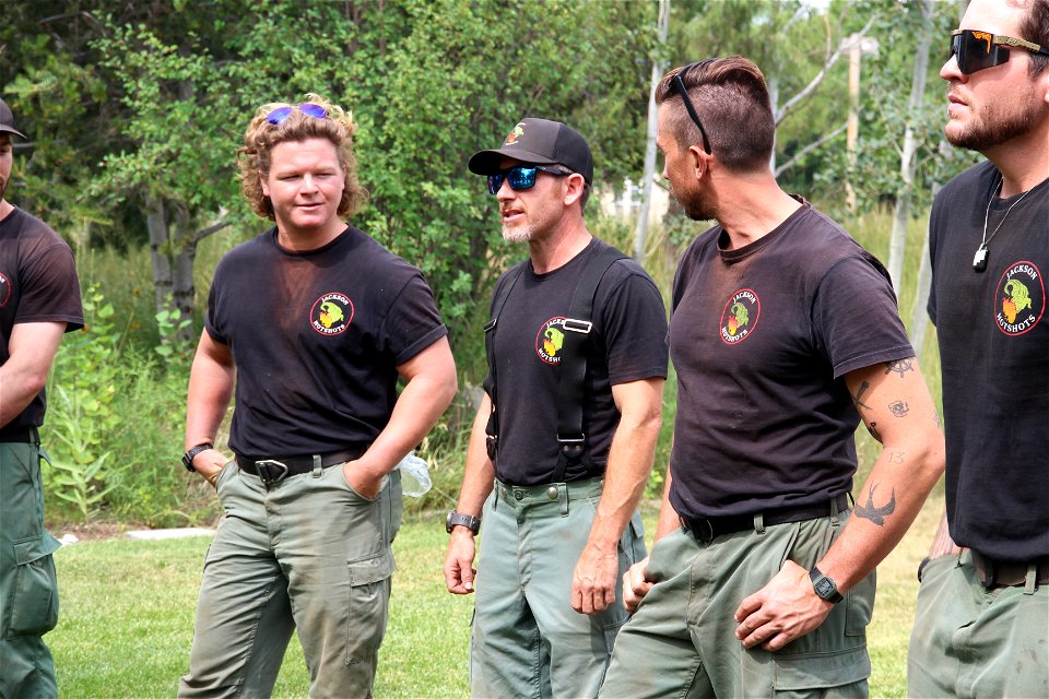 Jackson Hotshots Visit NIFC