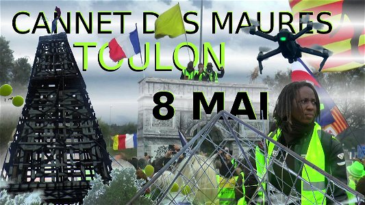 8 mai - Cannet des Maures - Toulon '(Var) - Gilets jaunes photo