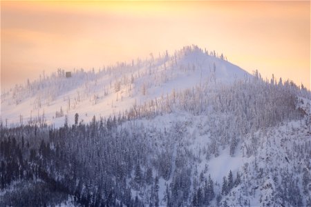 Sunrise over Bunsen Peak photo