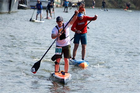 SUP Racing is more than just competition. It's a way to challenge yourself, a goal to aim for and a community of paddlers with a similar interest.