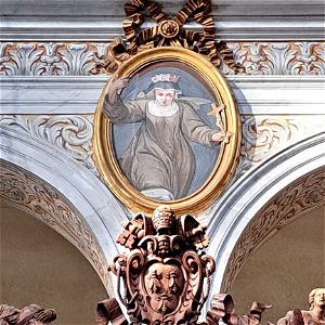 Photo Nun Coming through portal  Santa Maria in Aracoeli  Rome Italy