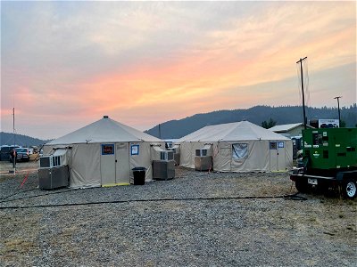 2021 BLM Fire Employee Photo Contest Category: Fire Camp / Spike Camp