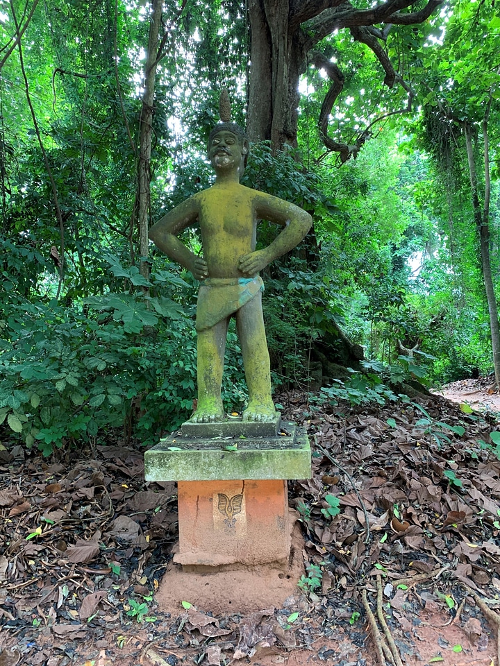Statue craft sacred place