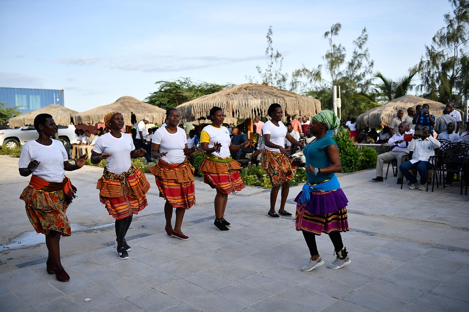 Culture woman dancing