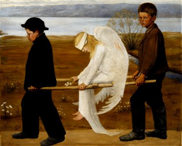 Hugo Simberg (1873–1917): The Wounded Angel / Haavoittunut enkeli photo