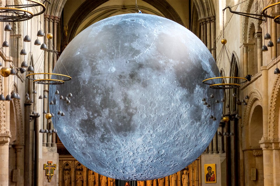 The Moon Rochester Cathedral