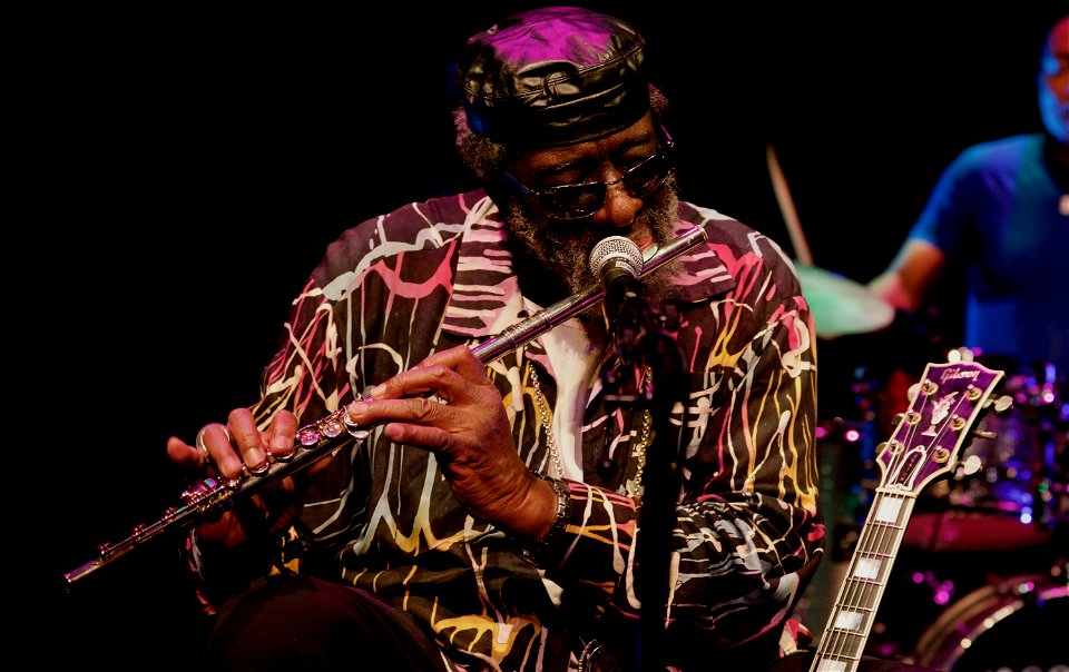 James Blood Ulmer Music Revelation Ensemble 16 januari 2015, Lantaren Venster Rotterdam - James Blood Ulmer
