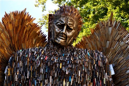 The Knife Angel Rochester Cathedral