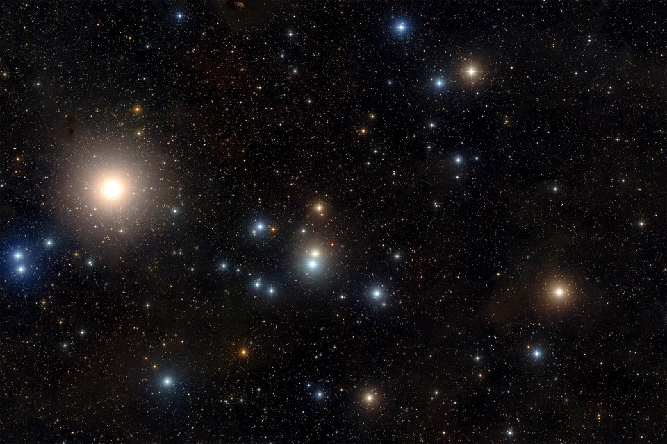 Aldebaran and the Hyades photo