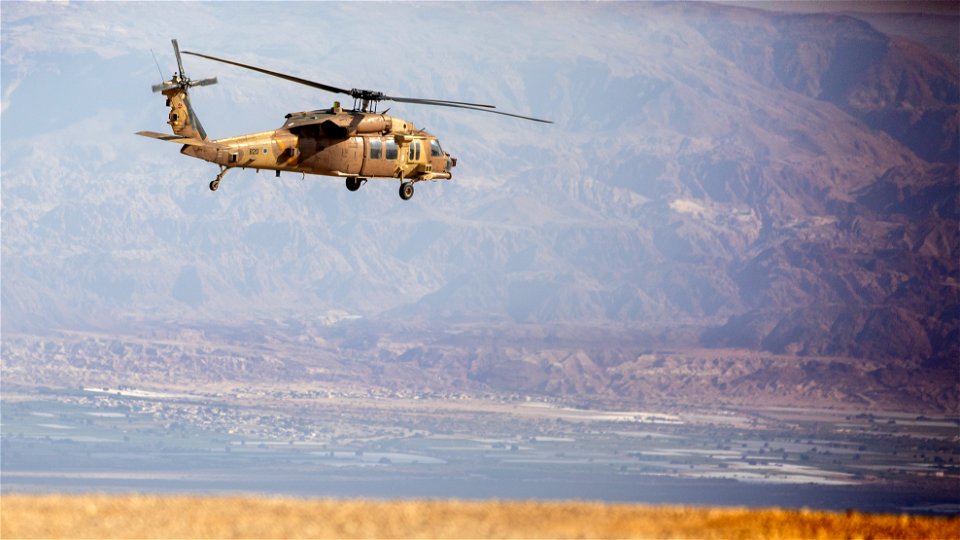 IDF black hawk helicopter