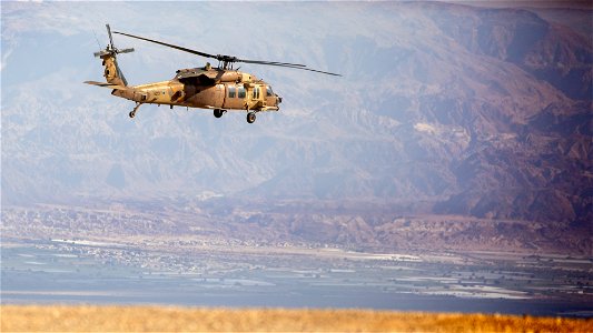 IDF black hawk helicopter photo