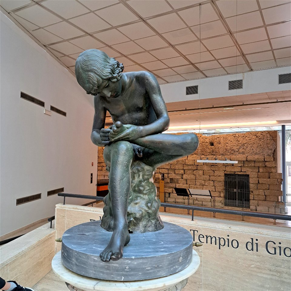 Boy with Thorn in Foot Capitoline Museum Rome Italy