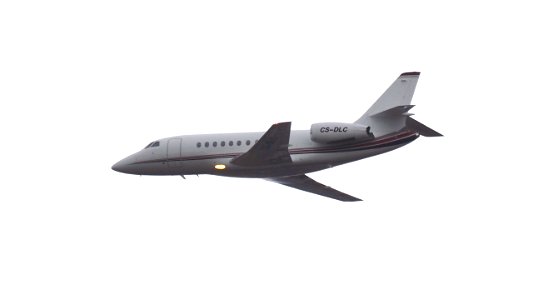 Dassault Falcon 2000EX CS-DLC Netjets Europe from Frankfurt (4200 ft.)