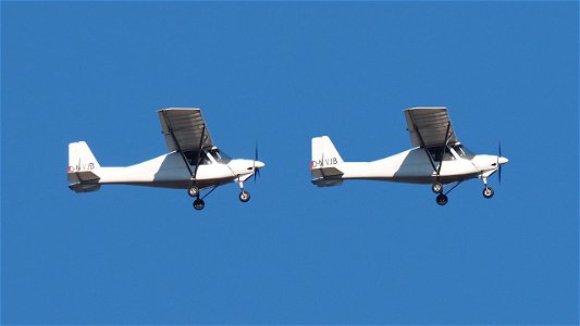 Ikarus C-42 D-MVJB Aero Club München (3000 ft.)