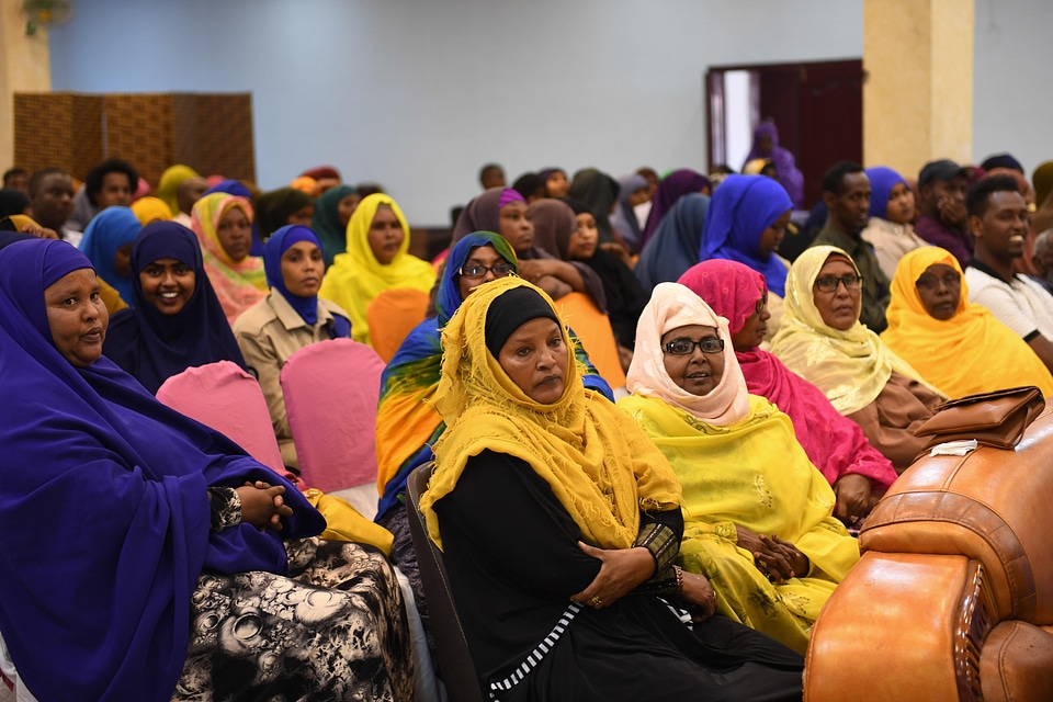People woman group