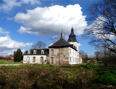Kasteel en klooster St. Anna te Heel, met het wit van Thorn