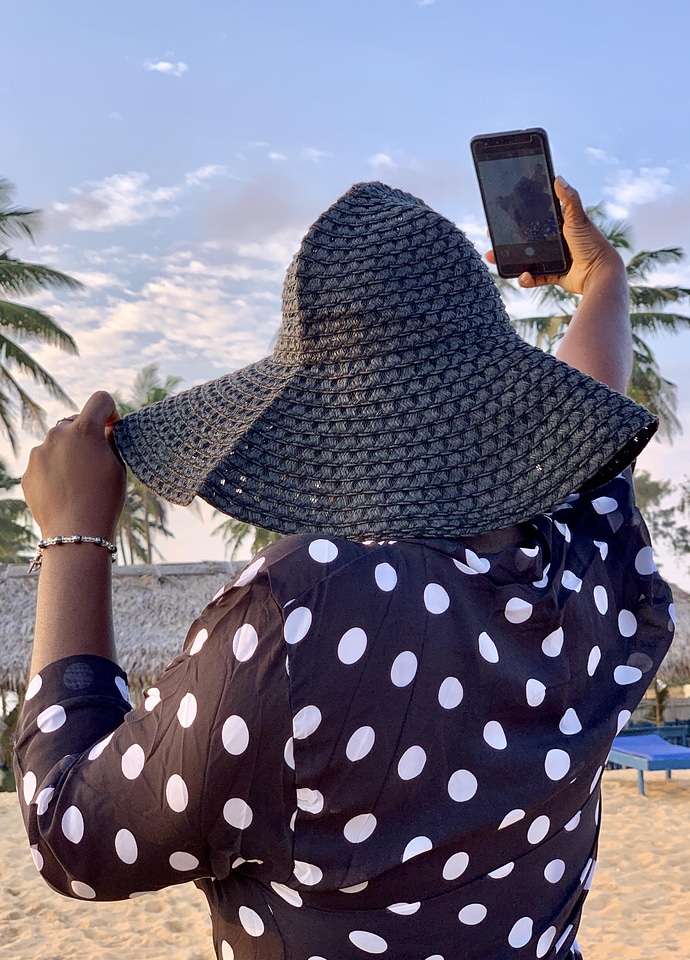 Woman people hat photo