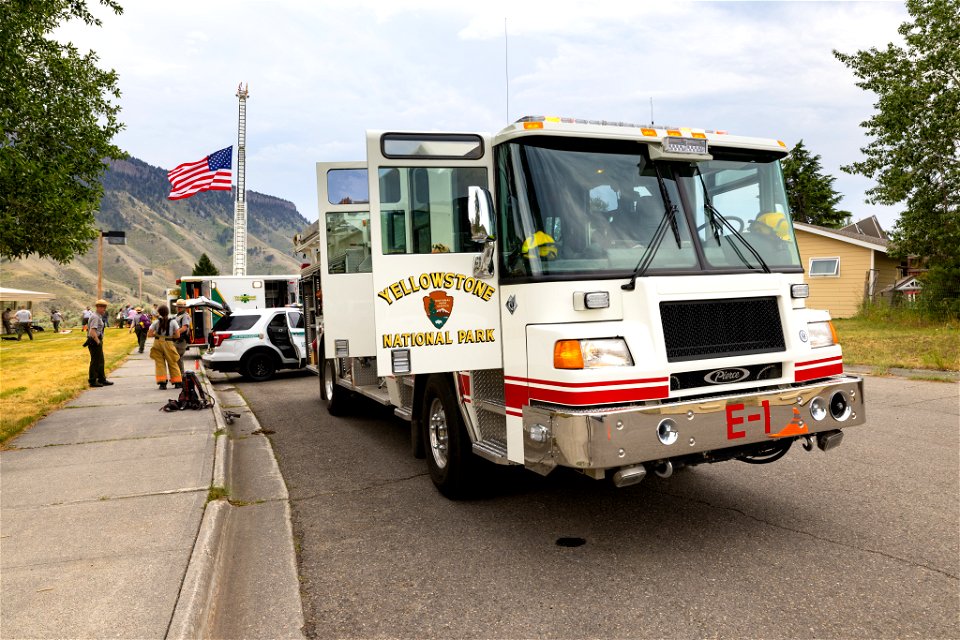 National Night Out 2022: Yellowstone fire engine
