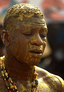 Religion festival man