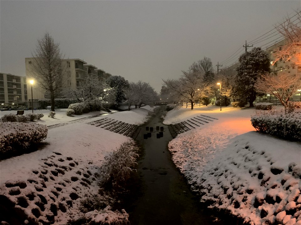 Kurome River in Shimosato, Higashikurume-shi