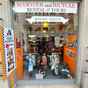 Vespa Museum Rome Italy