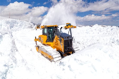 Plowing Beartooth Highway 2021 (12) photo