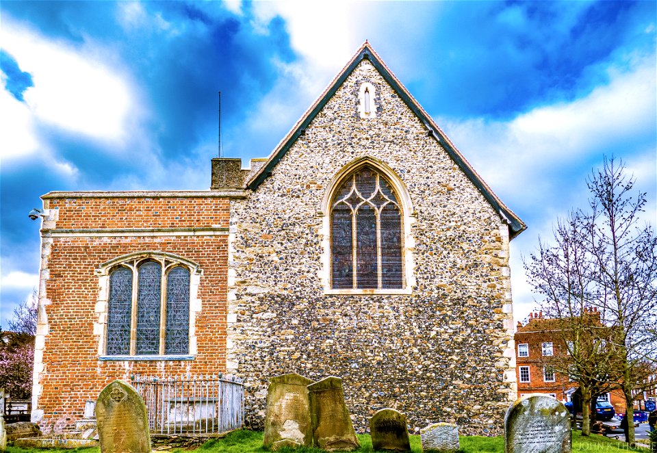 THE CHURCH OF ST DUNSTAN'S WITHOUT THE WEST GATE CANTERBURY