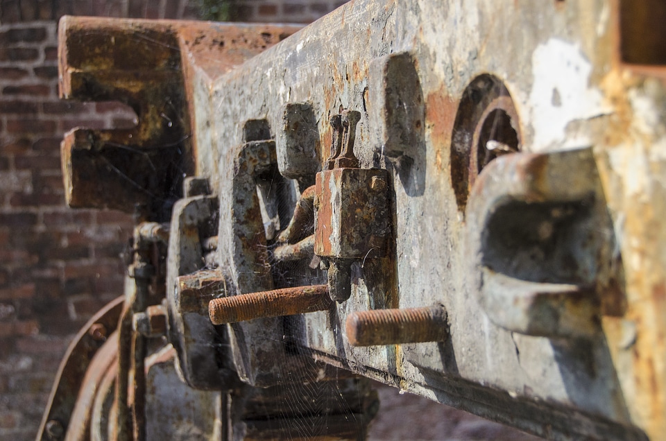 Grunge texture iron
