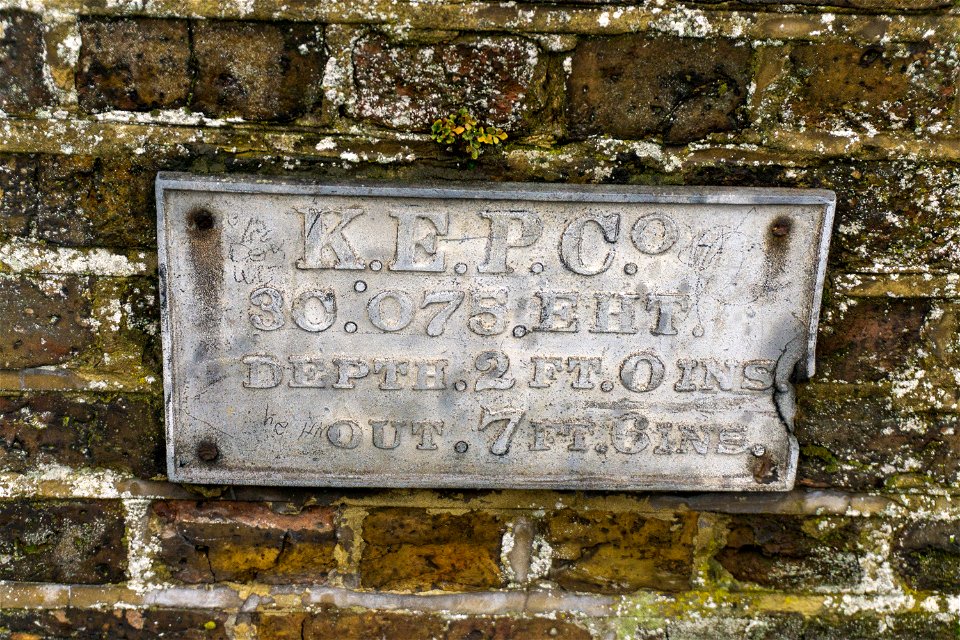Any ideas what this relates to? On Halling Railway Bridge Kent
